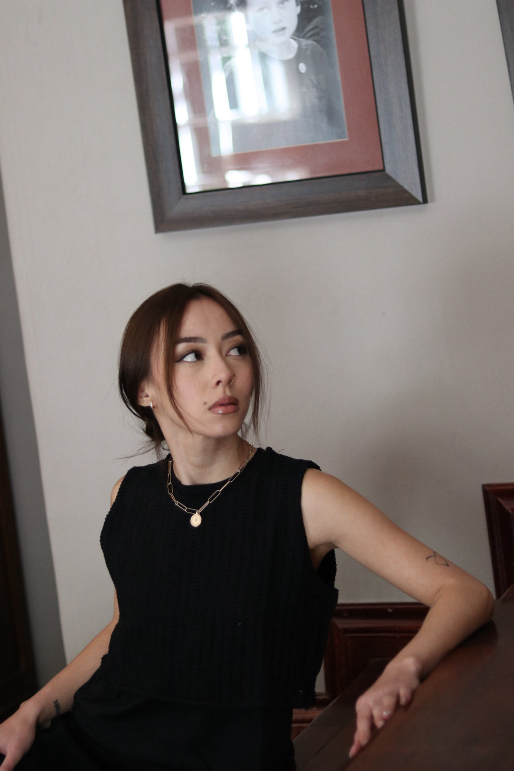High neck basic inner