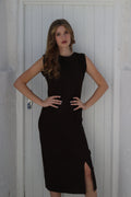 Brown Studded Dress