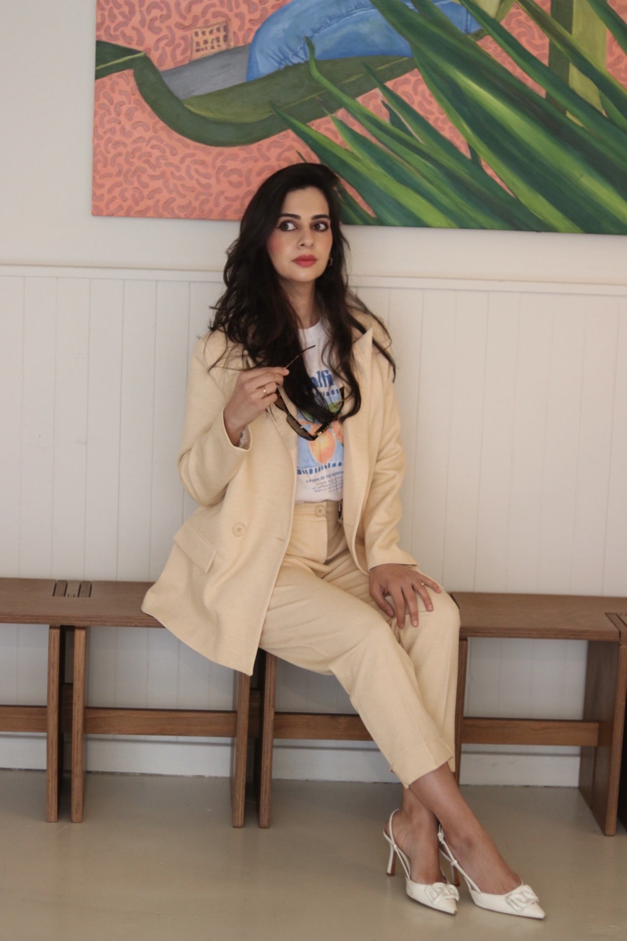 Butter Yellow Suit