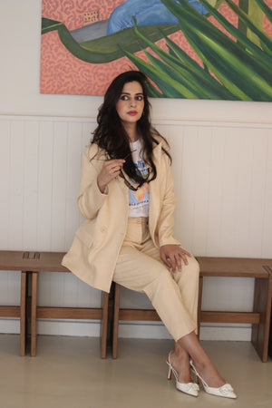 Butter Yellow Suit