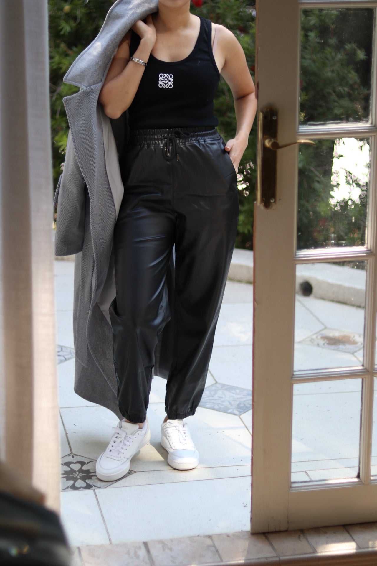 Leather Pants black