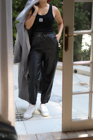 Leather Pants black