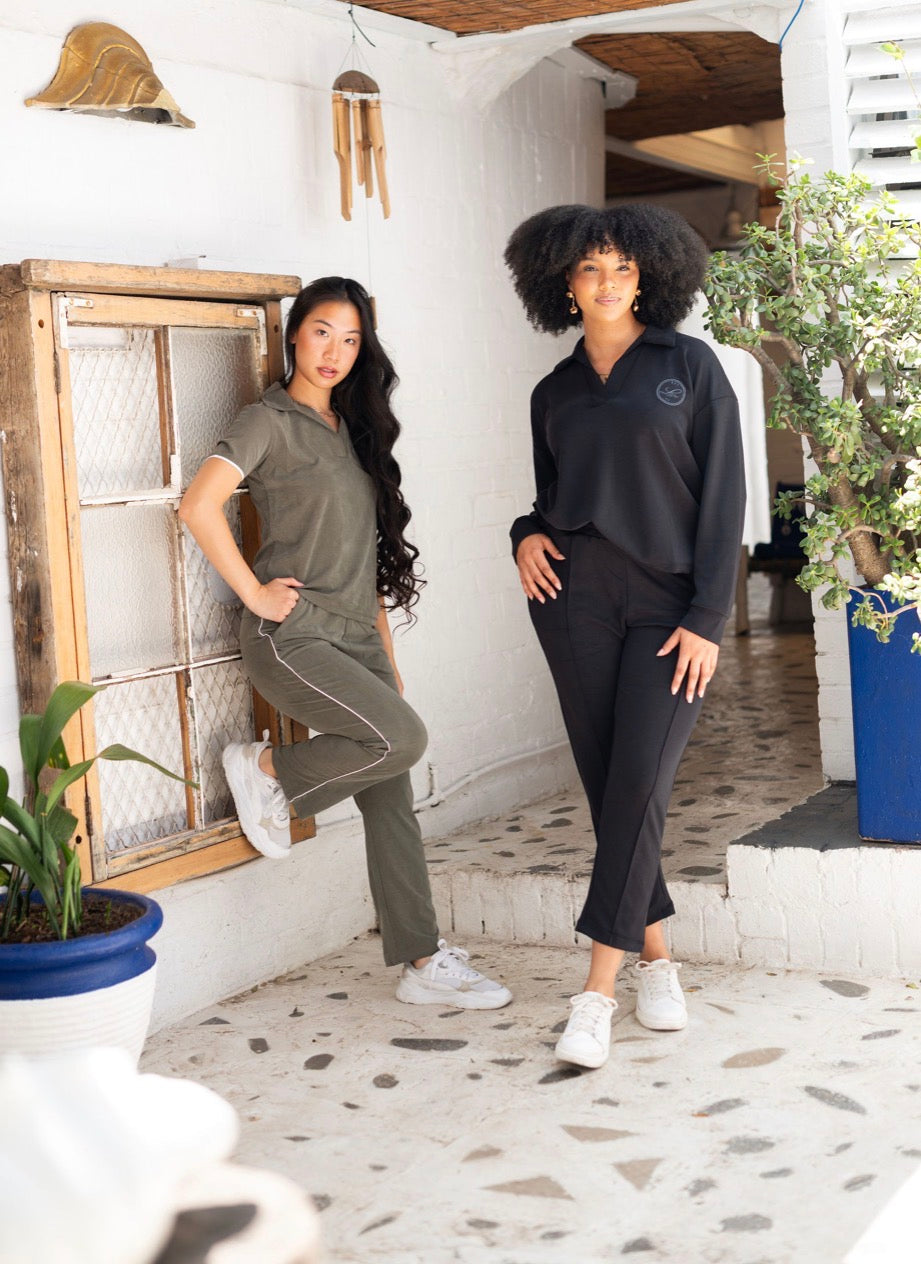 LARO Modal Black Tracksuit
