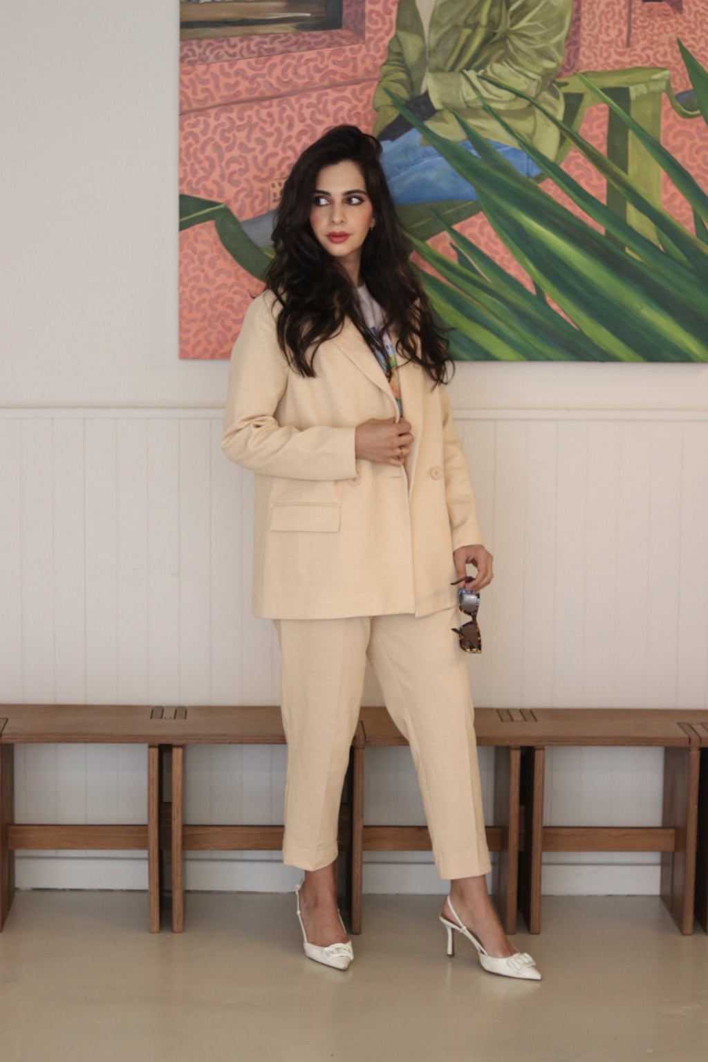 Butter Yellow Suit