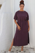 Maude Plum Dress