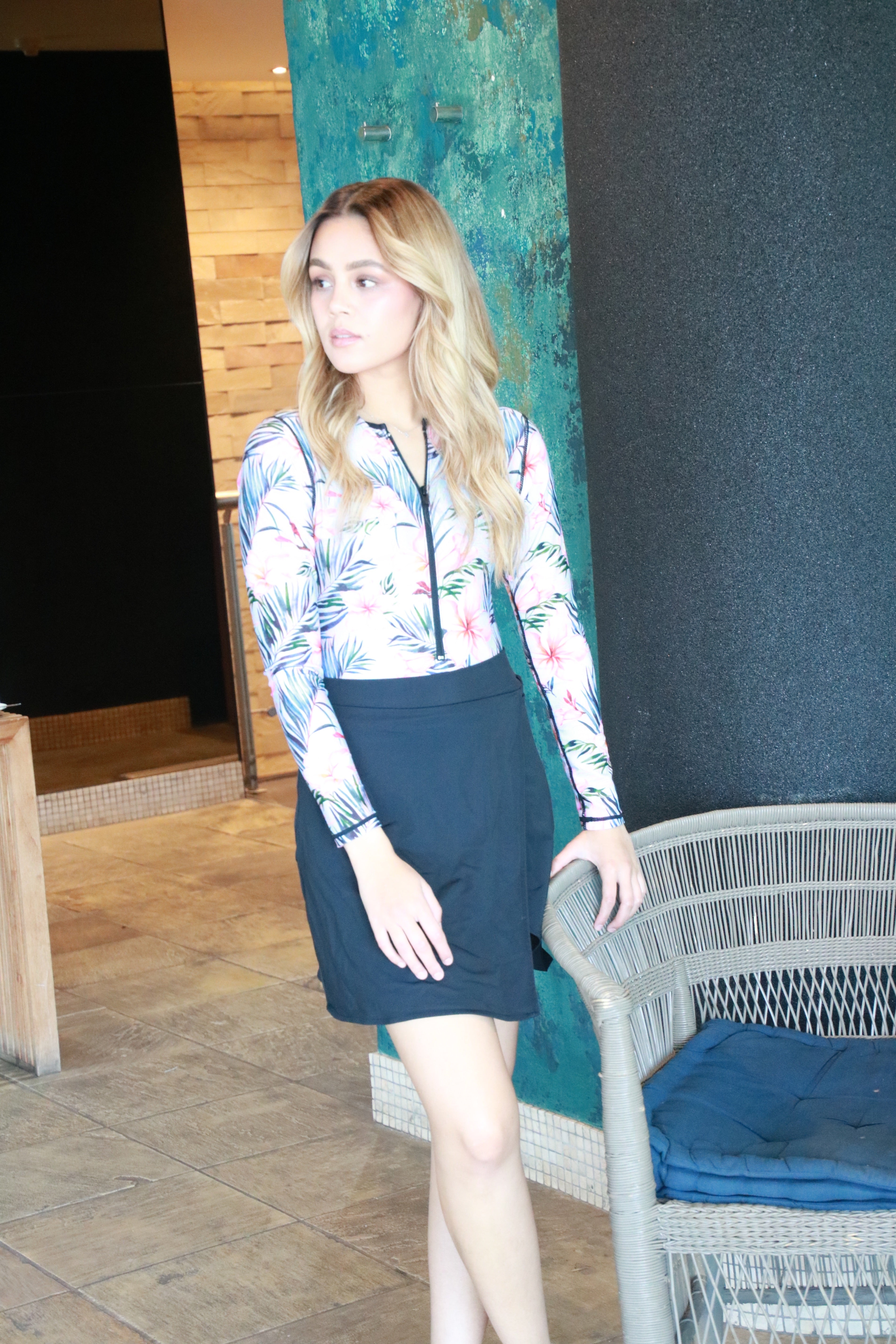 Tropical island bodysuit