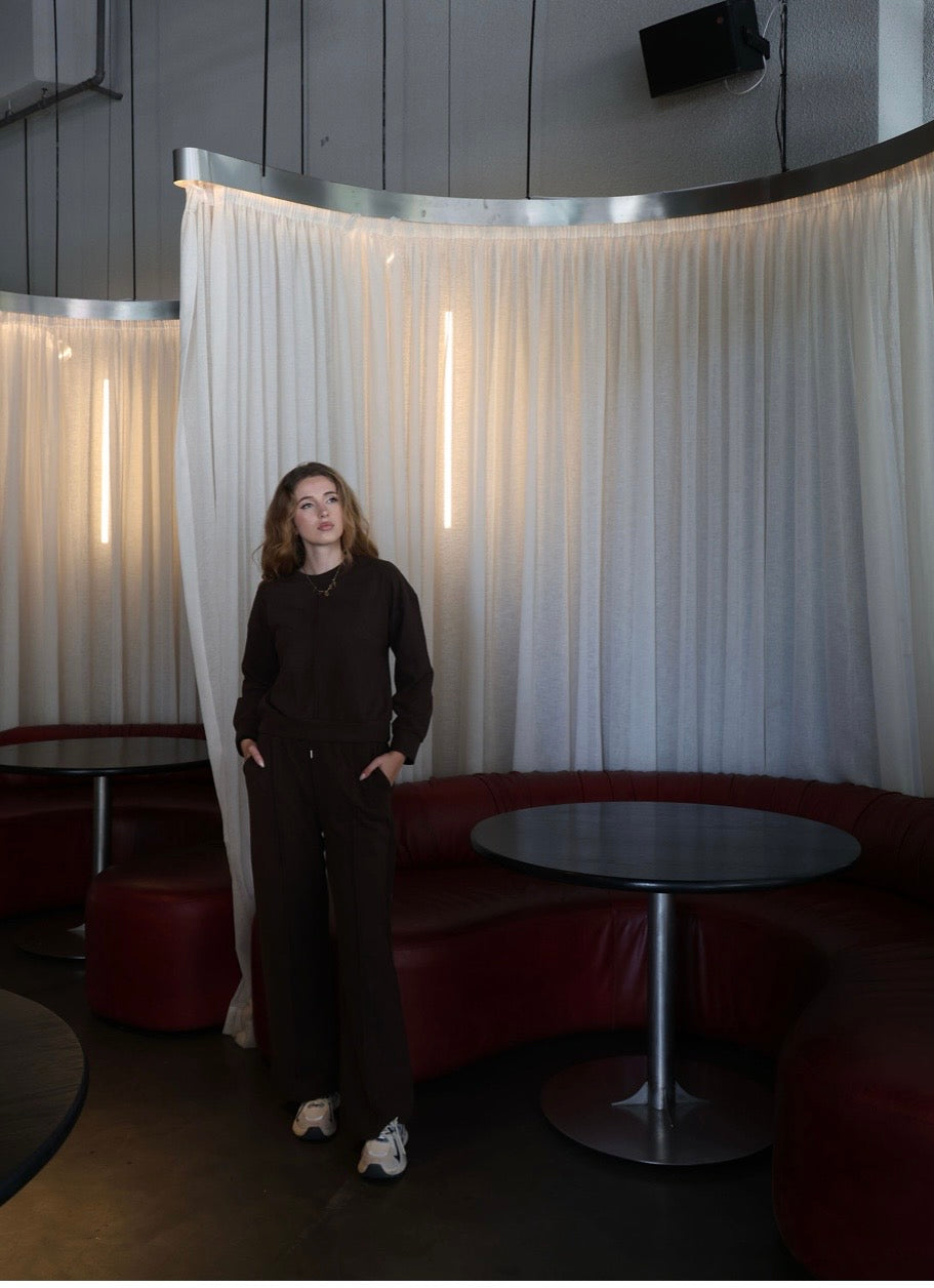 Espresso Crewneck lounge set