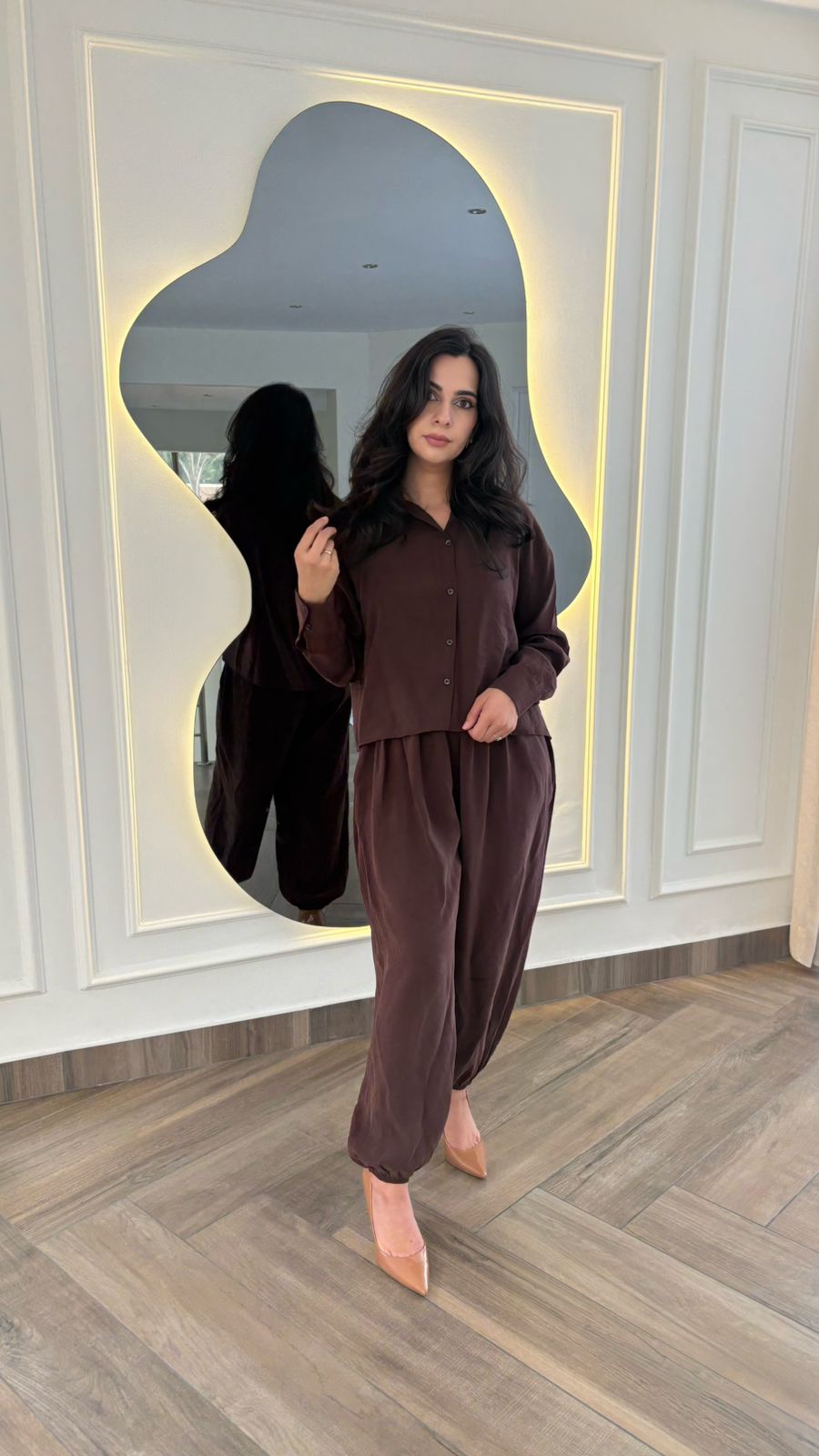Chocolate Brown its Bralette Co Ord