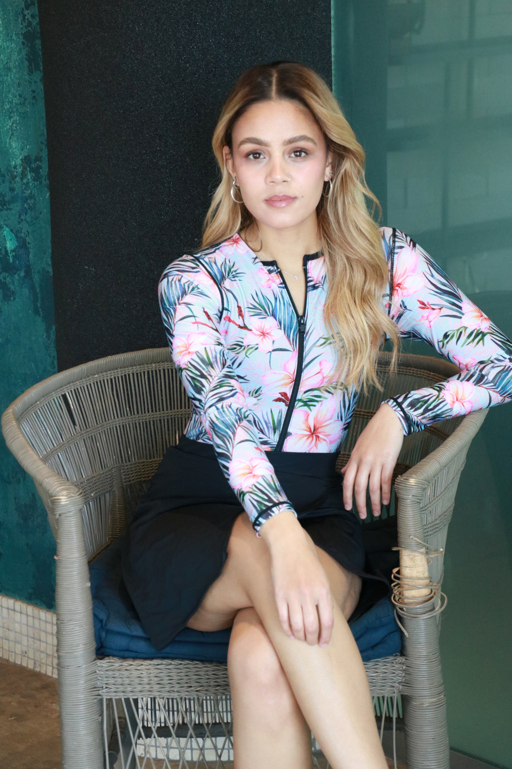 Tropical island bodysuit