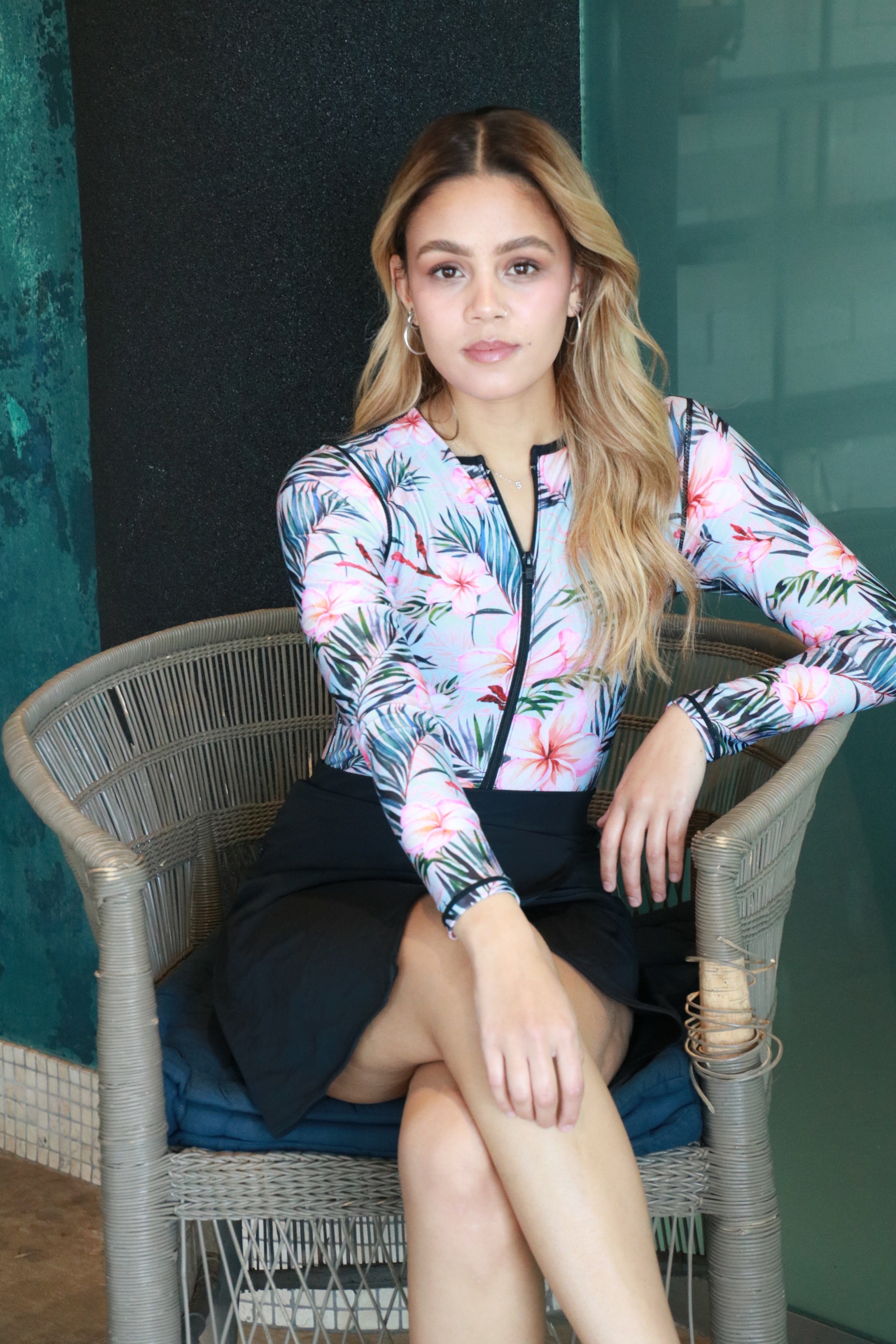 Tropical island bodysuit