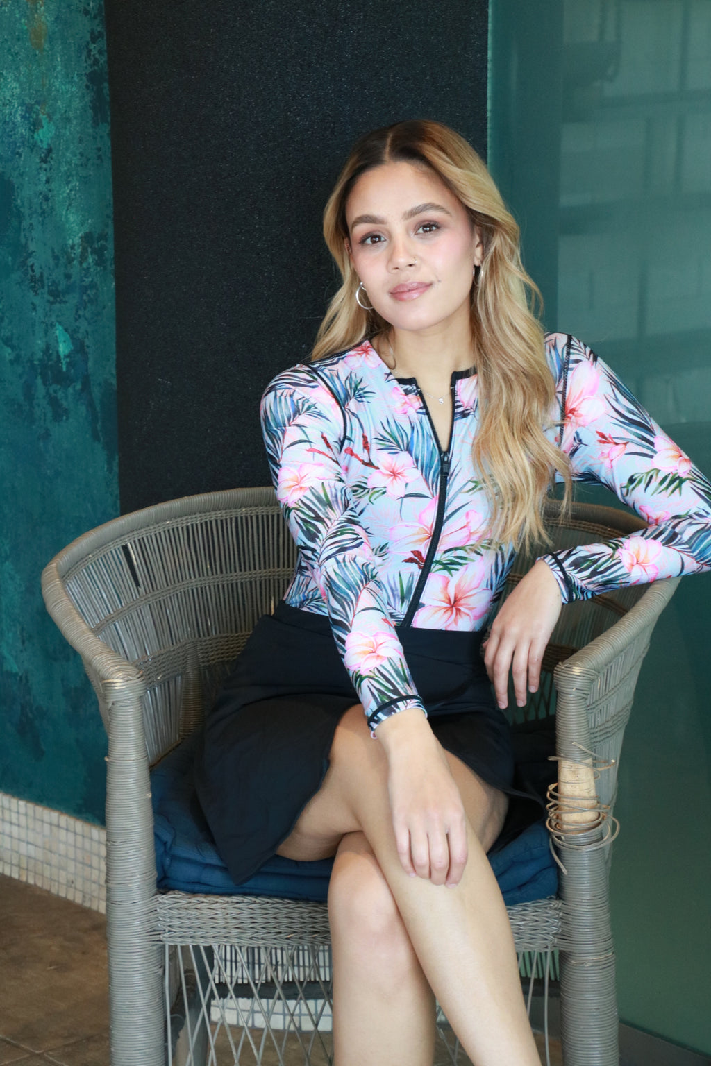 Tropical island bodysuit