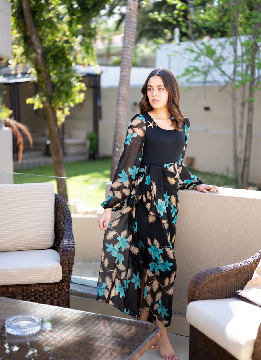 Midnight Oasis Bubble Sleeve (Incl. Sarong)