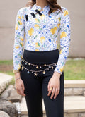 Dynasty Lemon Mosaic Bodysuit