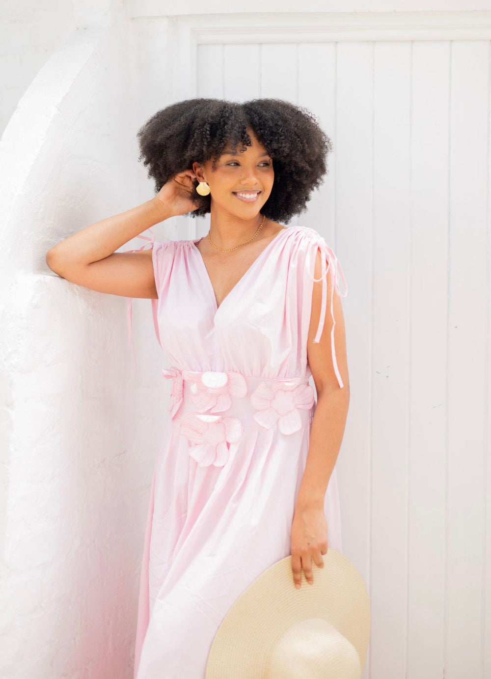 Pink Flower Dress