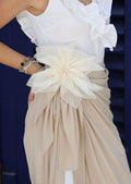 Cream Puff Brooch