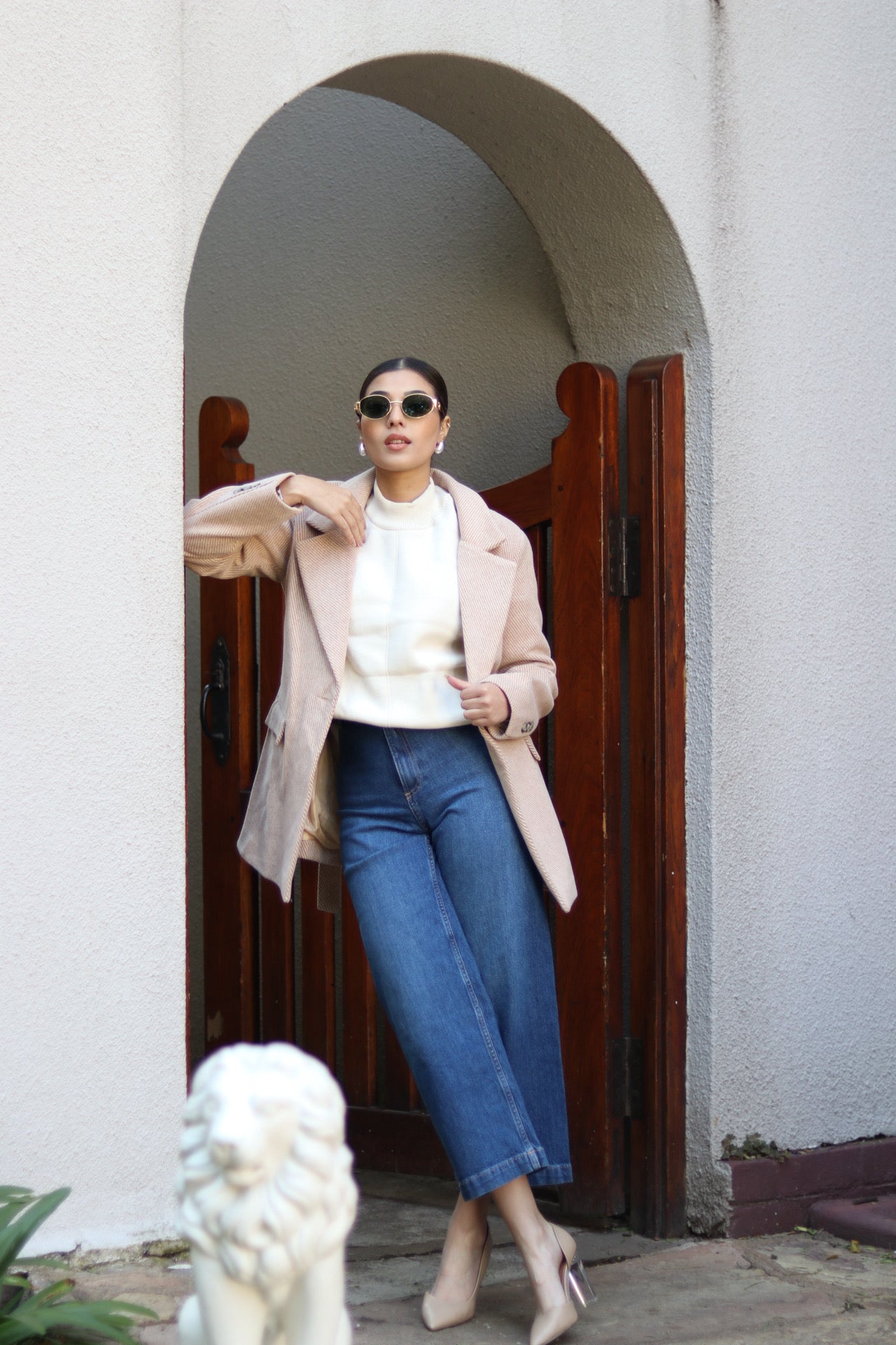 Short Coat Beige