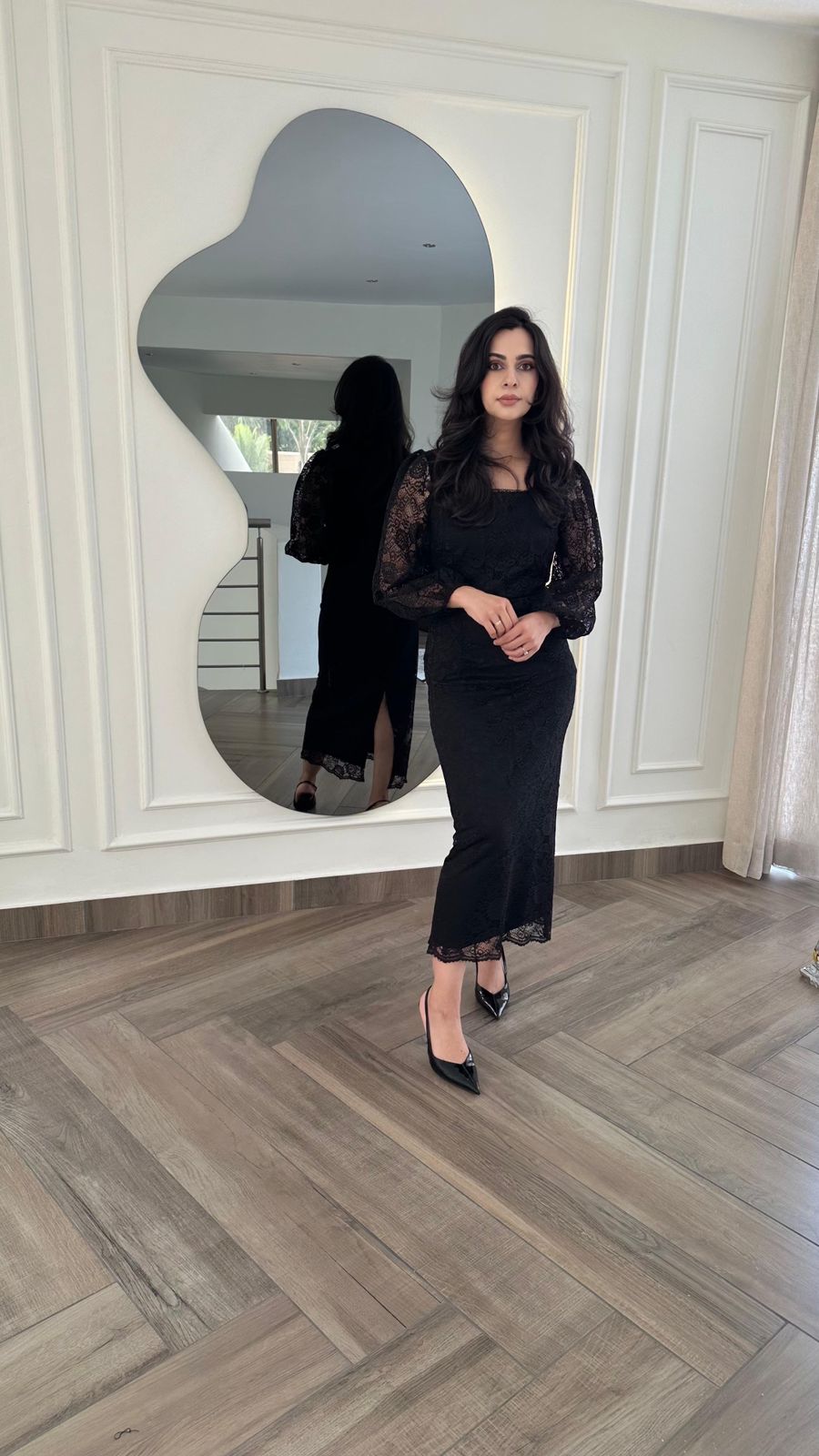Black Lace Dress