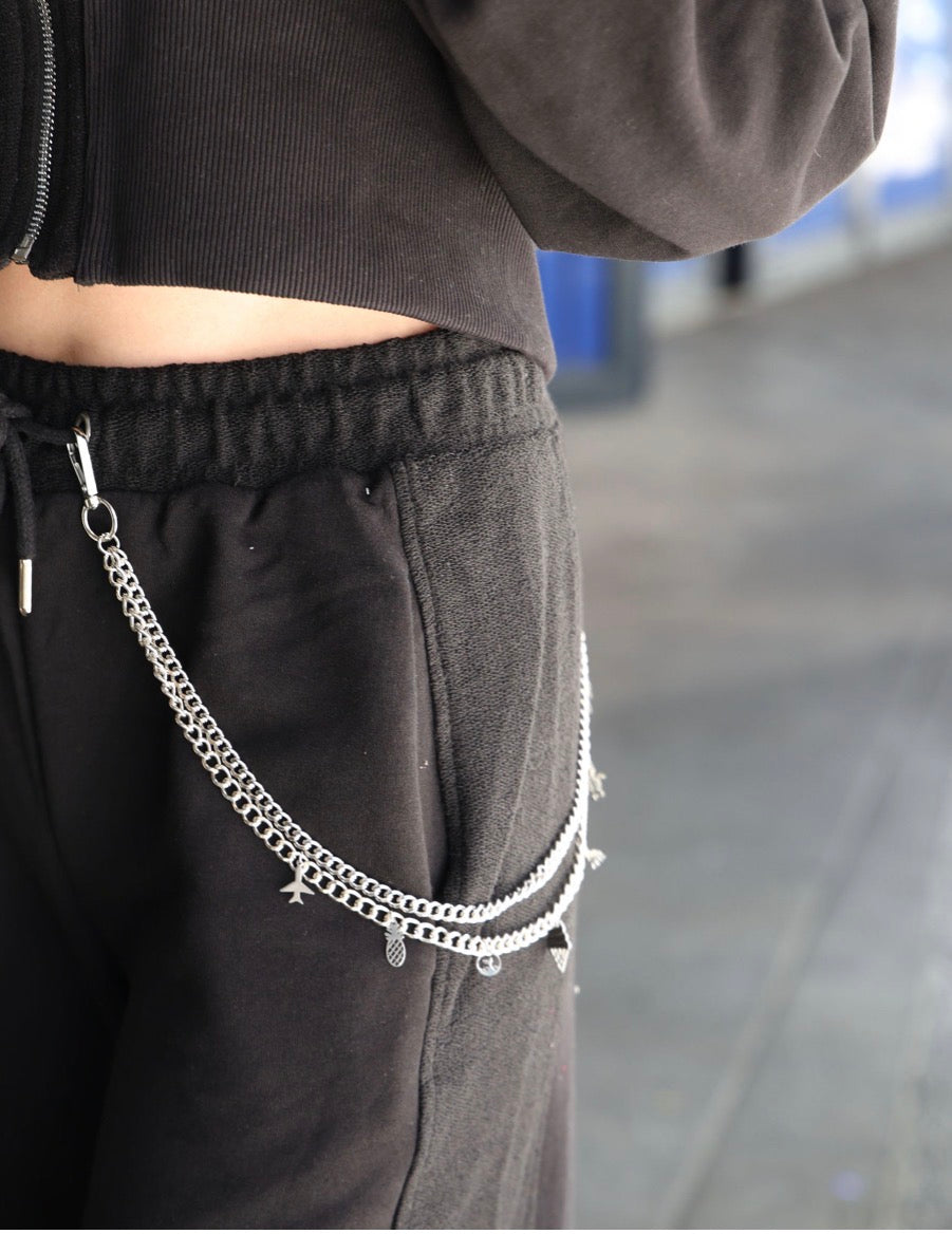 Midnight Cropped Co-Ord