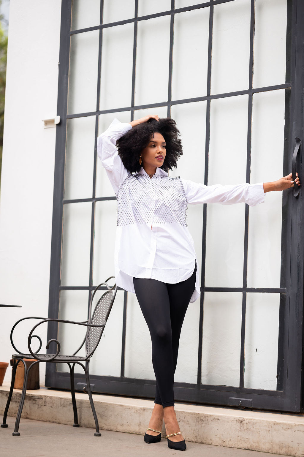 Basic White Oversized Shirt