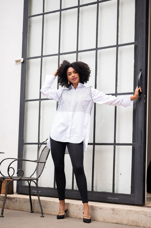 Basic White Oversized Shirt